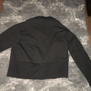Grey small Nike turtle neck sweatshirt